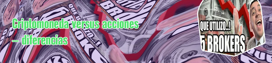 Acciones en criptomonedas